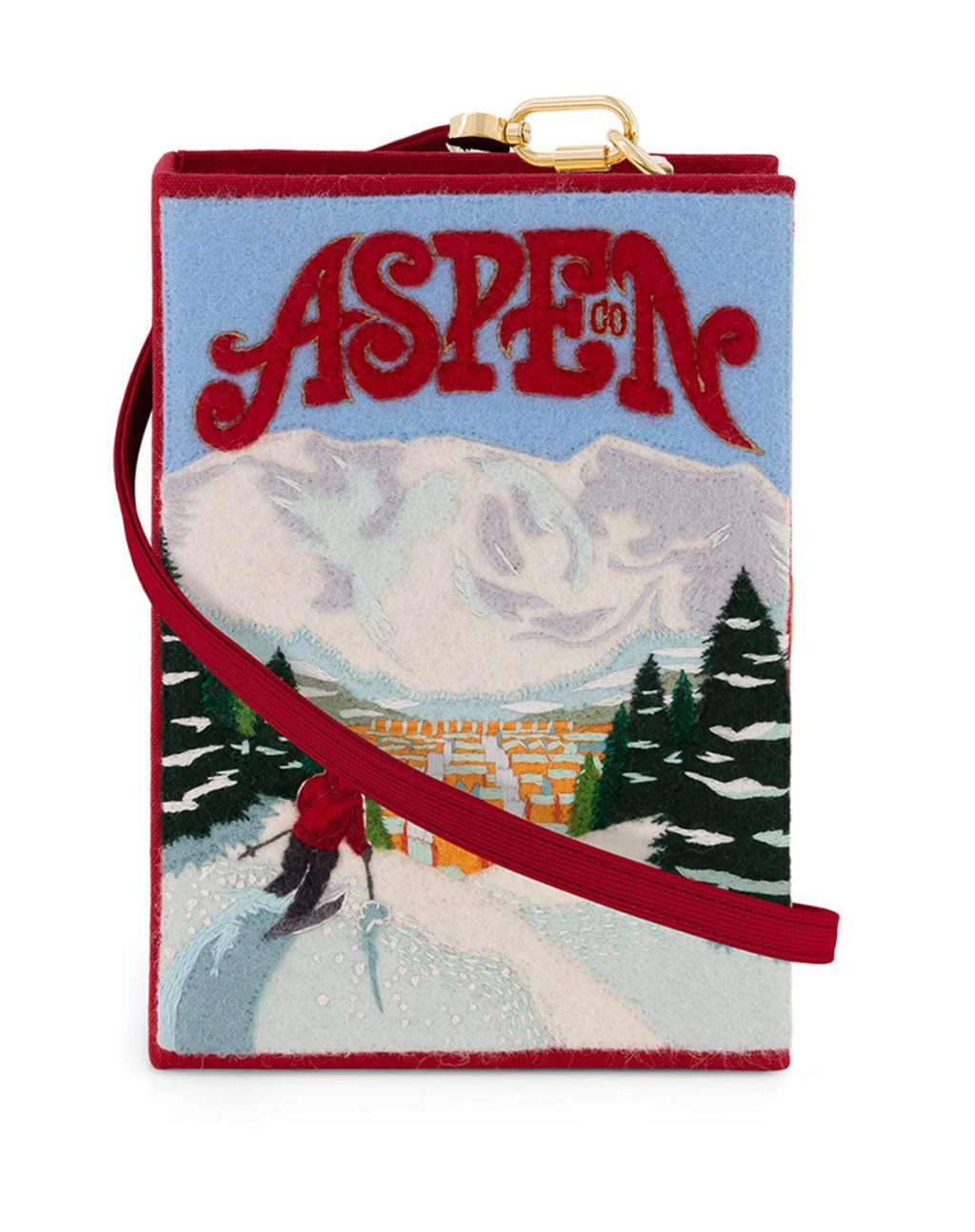 Aspen Book Clutch Bag
